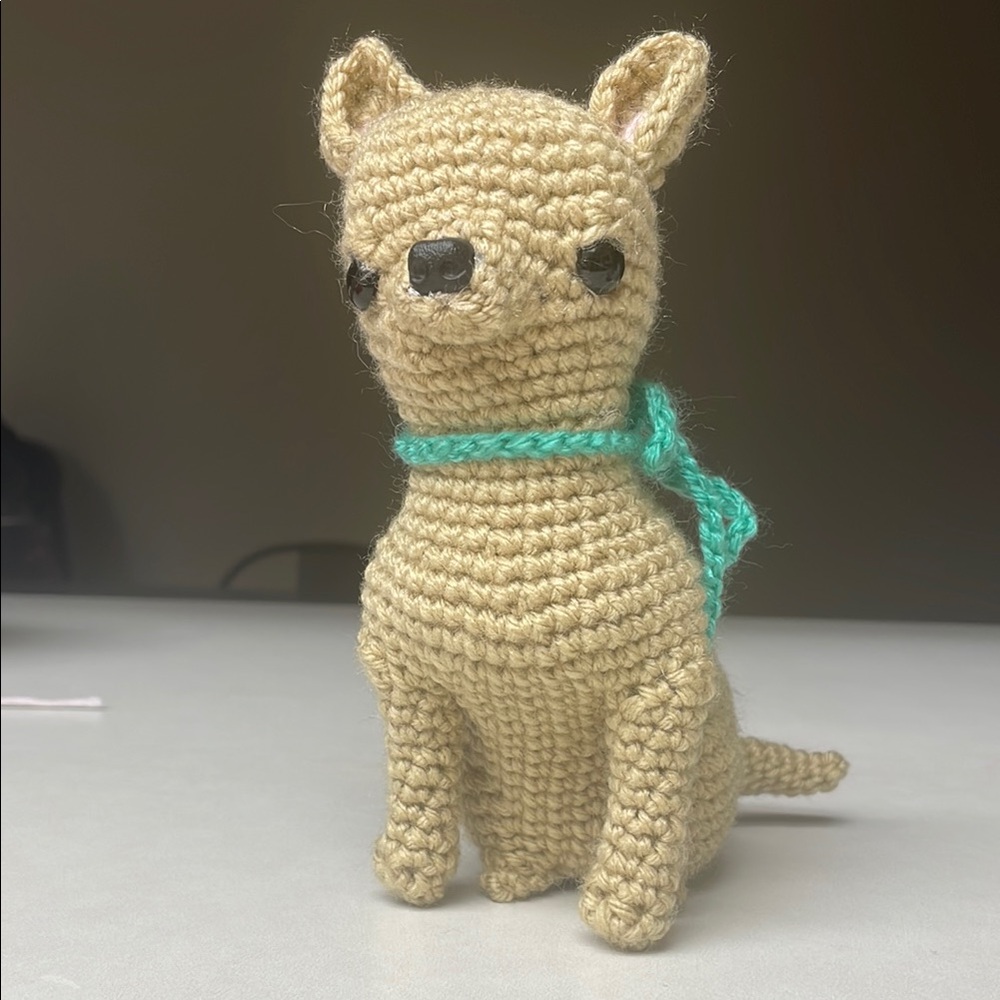 Handmade Crochet Realistic Chihuahua